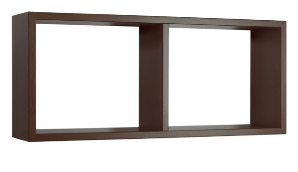 Sanitec Mensola Morgana da Parete, Kit Tasselli Incluso, 70 x 15,5 x 30 cm, Wenge